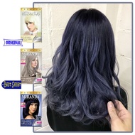Recomended!! Miranda Premium Hair Colour Blue Black + Ash Blonde Dan Bleaching 30ml Paket Ombre Ramb