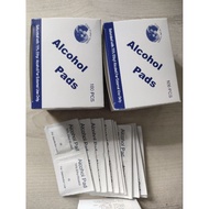 （In stock)6cm*6cm alcohol pads 100pcs 75%ethyl alcohol