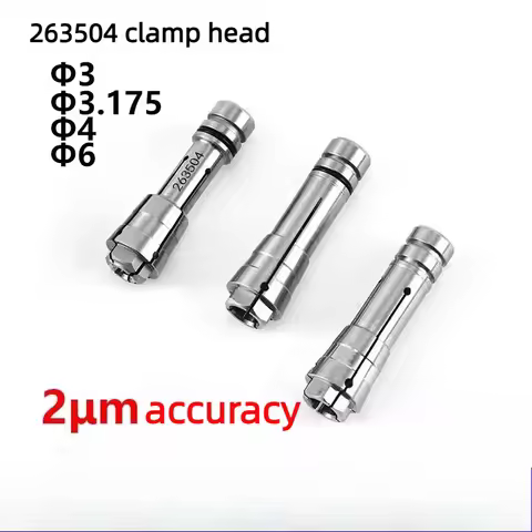 1PCS New High Precision Spindle Chuck 3/4 Slots DGZ-60E TL60C Engraving Carving Gong Machine 263504