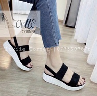 GIÀY SANDAL NỮ LOVIIECORNER - GIÀY NỮ ĐẾ XUỒNG BÁNH MÌ 5 PHÂN - GIÀY BÁNH MÌ - GIÀY SANDAL ĐẾ XUỒNG