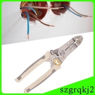 [Szgrqkj2] Wire Hand Tool Wire Pliers Tool for Splitting Pressing Crimping