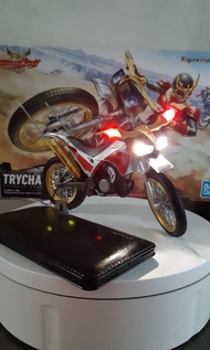 模型 完成品 Figure-rise Standard 幪面超人古迦 電單車 TryChaser 2000 加咗四組燈 用USB 取電 ($595/電單車)