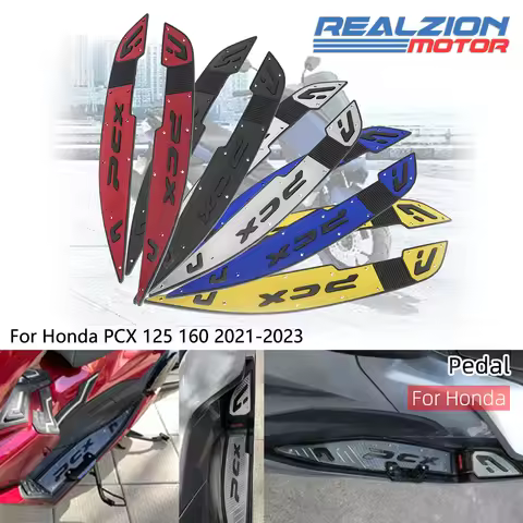 RZ PCX160 PCX125 2021 Motorcycle Front Footboard Foot Pedal Left Right Footrest Fit For PCX 125 160 