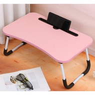 LZD Laptop Table Desk [ Foldable Tray Floor Anti Slip Stand Bed Table Eating Reading Working Lapdesk ]