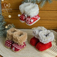 Christmas Shoes Ornament Decoration | Christmas Decoration Santa Xmas Shoes CMH0009