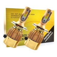 C6 LED DUAL 2 COLOR HEAD LIGHT HEADLIGHT BULB 12V 36W HIGH AND LOW BEAM (WHITE & YELLOW) H1 H3 H4 H7