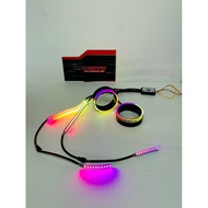 SLIM SHROUD+DEVIL BILED RGB BELANG MAXMOTO 5D Slim BILED 2.5&3in RGB APP/SHROUD VIETNAM [MNG]