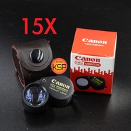 กล้องส่องพระ /ส่องเพชร Ca(K31) 15x18mm ดำหุ้มยาง เลนส์แก้ว 3ชั้น มัลติโค้ตตัดแสง ส่องได้ส่องดี ส่อง