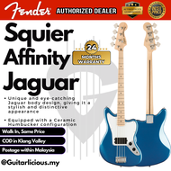 FENDER Squier Affinity Series Jag Bass Guitar, Maple FB, Lake Placid Blue - ( F03-037-8502-502)