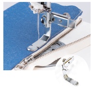 JANOME Chelemei Adjustable Zipper Presser Foot (1600 Series) Mesin Jahit Sewing Machine