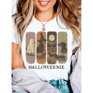 Women's Dachshund Mom T-Shirt - Cozy Dachshund & Wiener Dog Graphic with Dachshund-Themed Spooky Hou