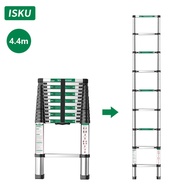ISKU Alumunium Telescopic Ladder 3.8m 4.4m 5m 5.4m 6.3m tangga lipat Multi