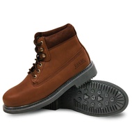 OSCAR SAFETY BOOT 1811M MAROON BROWN - OIL RIG SERIES