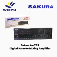Original Sakura Av-739 Digital Karaoke Mixing Amplifier
