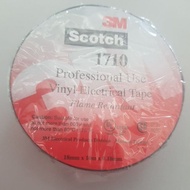 7 x 3M Scotch 1710 Vinyl Electrical Insulating Wire Tape Black Color