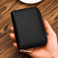 Short Mini Wallet For Men Men's Card Bag Zipper Coin Purse