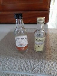 百齡罈蘇格蘭 英國波摩 威士忌迷你紀念酒瓶
