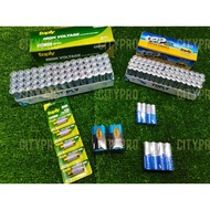 Hot🔥Toply battery AAA/AA/9V/CR2032/A23 good quality