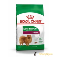 Royal Canin Dog Indoor Mini Senior 1.5 / 3 KG อาหารสุนัข พันธุ์เล็ก เลี้ยงในบ้าน อาหารเม็ด สุนัขแก่ 