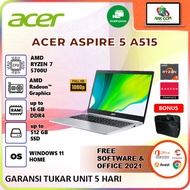 Laptop Acer Aspire 5 A515 - Ryzen 7 5700u Ram 16GB Ssd 512GB 15.6" FHD