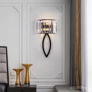 Light Luxury Simple Wall Lamp Nordic Crystal Bedside Background Wall Stairs Aisle Living Room Postmo