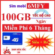 [ 1 TỶ GB INTERNET ] Sim 4G lắp cho đầu ô tô  SIM 4G MOBI TRỌN GÓI 12 THÁNG KHÔNG CẦN NẠP TIỀN 12MXH