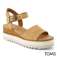 Toms Women Diana Brown Sugar Raffia