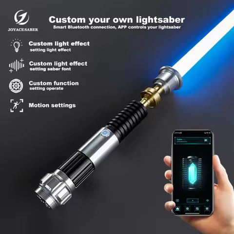 Lightsaber Obi-Wan Kenobi Xenopixel Light Saber Metal Handle Jedi Pixel Light Sword Heavy Dueling Co