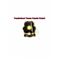[PANDU PUTERI] Lencana Patch Tunas/Pandu Puteri Persatuan Uniform Kokurikulum Sekolah (TENDERFOOT TU
