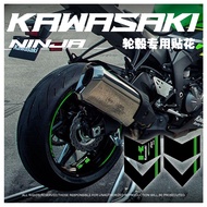 kawasaki rim mags sticker for motorcycle kawasaki ninja 400 650 z900 zx4r wheel decal