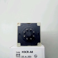 Original Omron H3Cr H3Cr A8 220Vac Timer Includes Original Socket