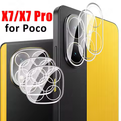 3D Camera Lens Protector For Xiaomi Poco X7 Pro PocoX7 5G Glass Lens Accessories Little X 7 X7Pro Po