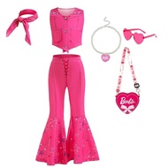 New cosplay Live Barbie Movie Same Style Suit Girls Stage Performance Slimmer Look Two-Piece Suit 7.