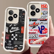 Casing for Realme Narzo C51 C67 50A C35 C33 C63 C61 C31 C55 C53 GT 6 Note 60 50 Prime 5G Soft White 