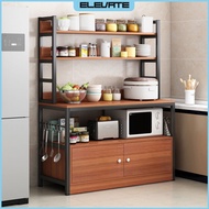 Kitchen Shelves Multi Layer Microwave Oven Storage Cabinet Cookware Storage Rack kabinet dapur Kabin