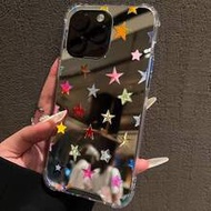 เคสโทรศัพท์ลายดาวหลากสี, เคสป้องกันสไตล์ Y2K Sweet, ใช้ได้กับ IPhone 13/11/17/17pro/16/14/15/15pro/1