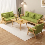 Rental Room Coffee Table Modern Living Room Solid Wood Simple Sofa Combination Simple Bedroom Small 