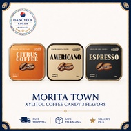 [MORITA TOWN] Xylitol Coffee Candy 32g Zero Sugar 3 Flavors Americano Espresso Citrus