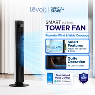 Levoit 36"/42" Smart Standing Tower Fan | Brushless DC Motor | 12 Speed | 90° Oscillation | Washable