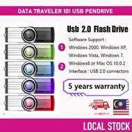 LOCAL ALIGATO Quality Data Traveler 101 USB Pendrive 8GB 16GB 32GB 64GB 128GB 256GB USB 2.0 thumbdri