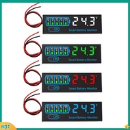 【RX0】 Li-Ion Battery Tester 7-55V Acid Battery Charge Indicator Tester LED Display