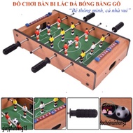 Free 2 balls - Wooden 6-handed soccer foosball table, soccer table, mini foosball table