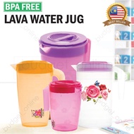 LAVA Plastic Water Jug Kitchen Serving Drink Container BPA FREE Safe/Jag Air Plastik LAVA Water Jug 
