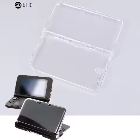 Clear Crystal Cover Hard Shell Case For Nintendo 3DS XL LL N3DS 3DS LL