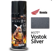 SAMURAI SPRAY PAINT VOSTOK SILVER H177* (HONDA SINGLE COLORS)400ML