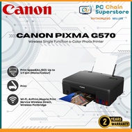 Canon Pixma G570 Wireless Single Function 6-Color Photo Printer