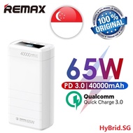 REMAX Authentic 40000mAh RPP-310 65W PD + QC Fast Charging Power Bank (Support Laptops Charging)