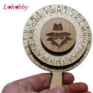 Lohobby Escapes Room Cipher Wheel Alphabets Cipher Wheel Puzzle Toy Room Prop Starts Top Top Use Edu