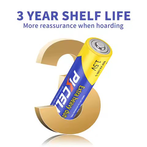 40PC PKCELL R6P UM3 MN1500 E91 1.5V AA Battery 2A Heavy Duty primary Dry Batteries for flashlight mi