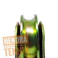 RODA PAGAR 60MM RODA BUBUT GALVANIZED SLIDING GATE WHEEL TINGGI 65MM MODEL U & V RODA PINTU GUDANG